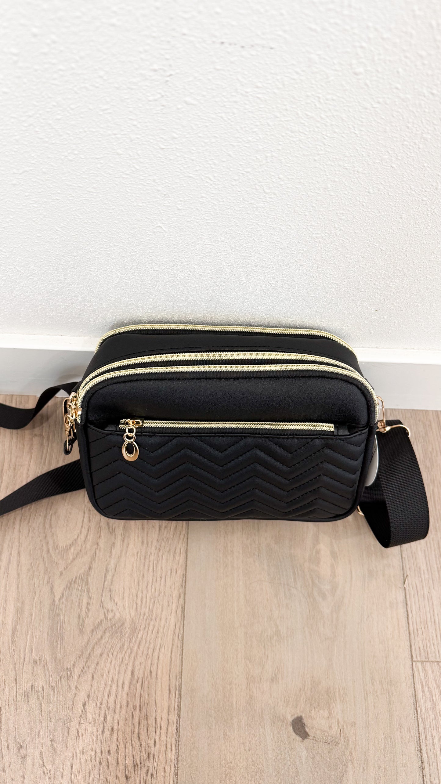 Multi Zip Crossbody