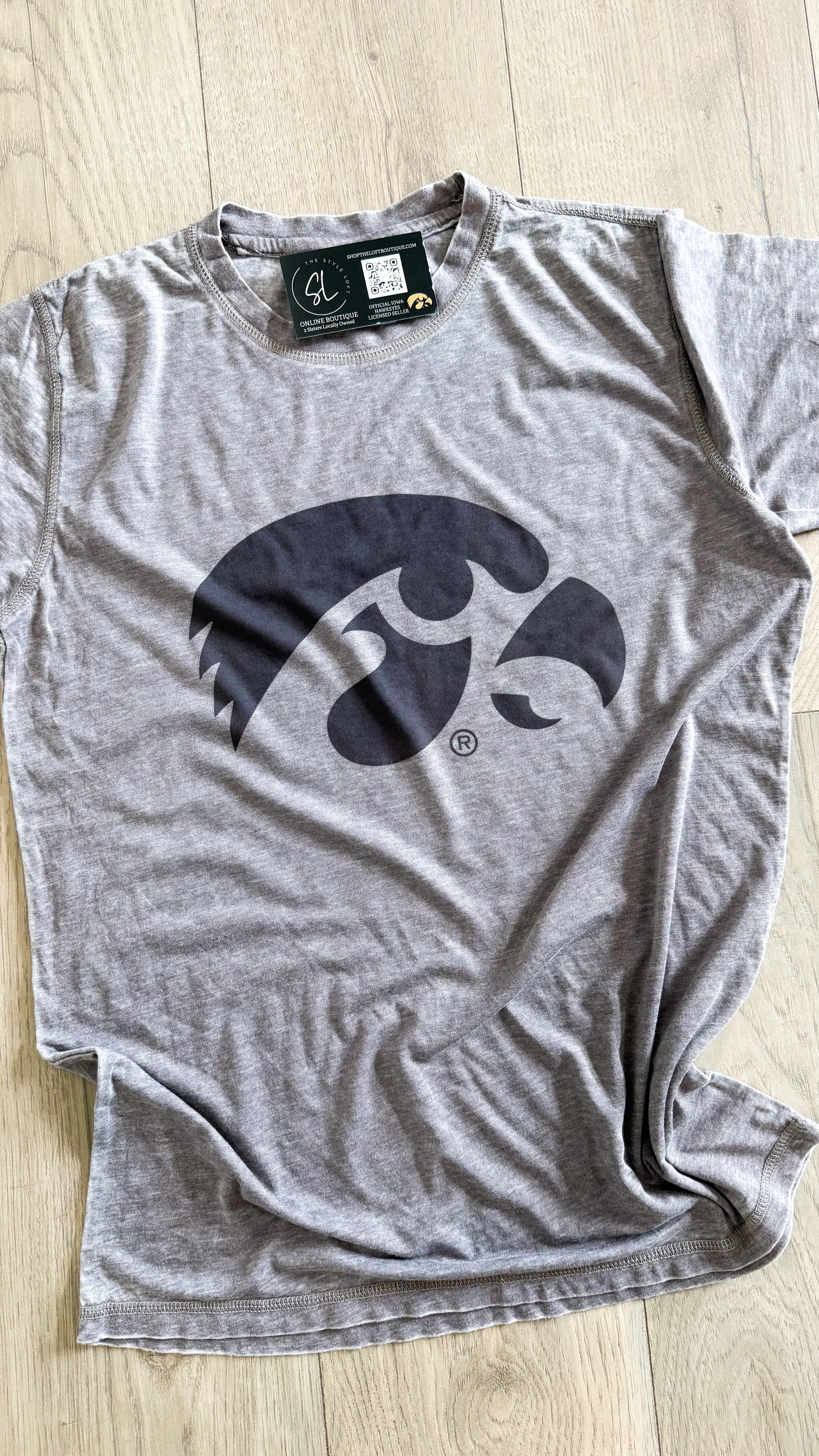 Burnout Iowa Hawk Graphic