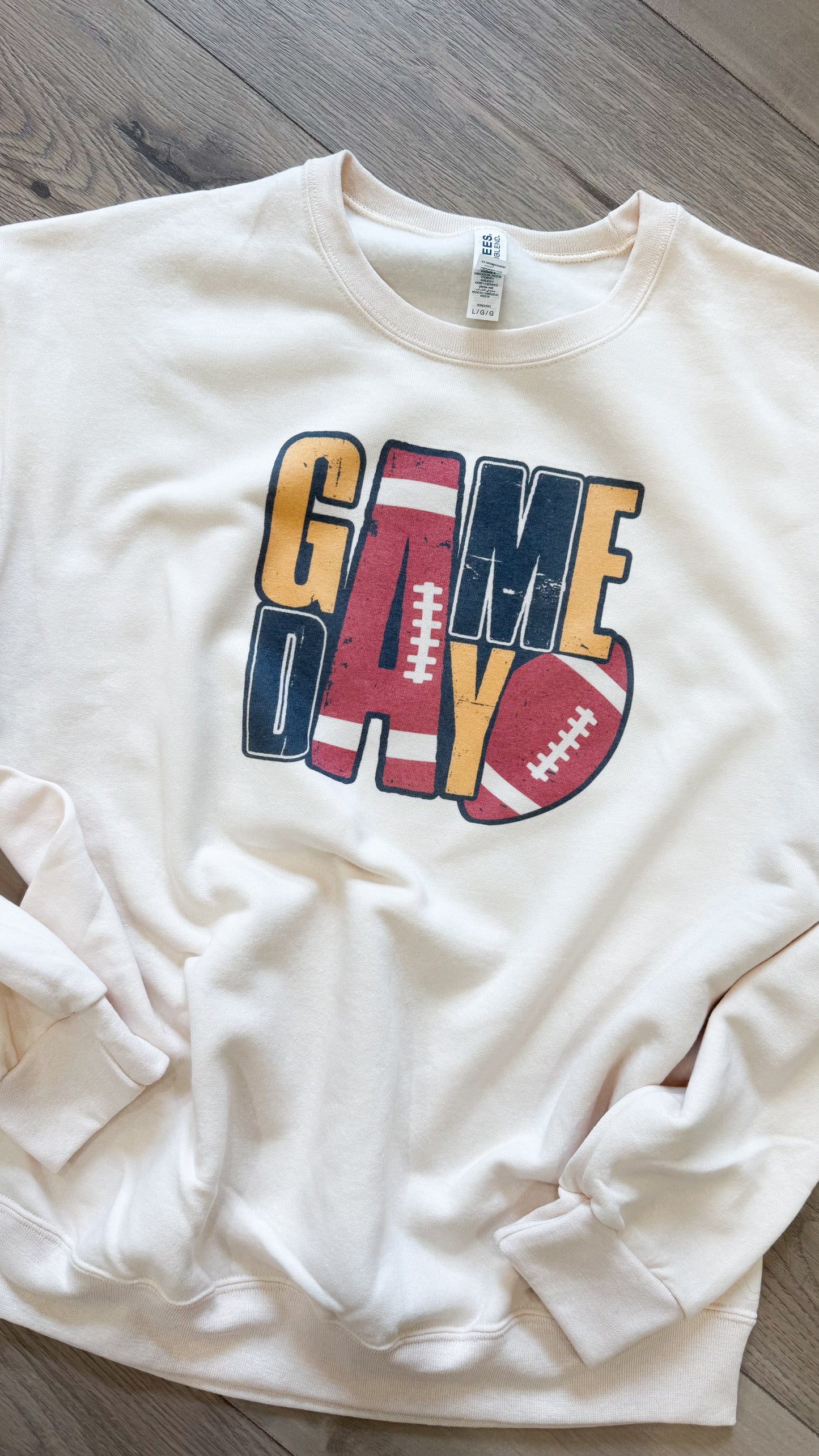 Football Game Day Graphic