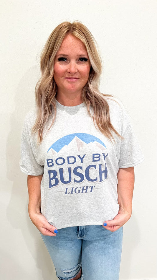 Body By Busch Light Graphic