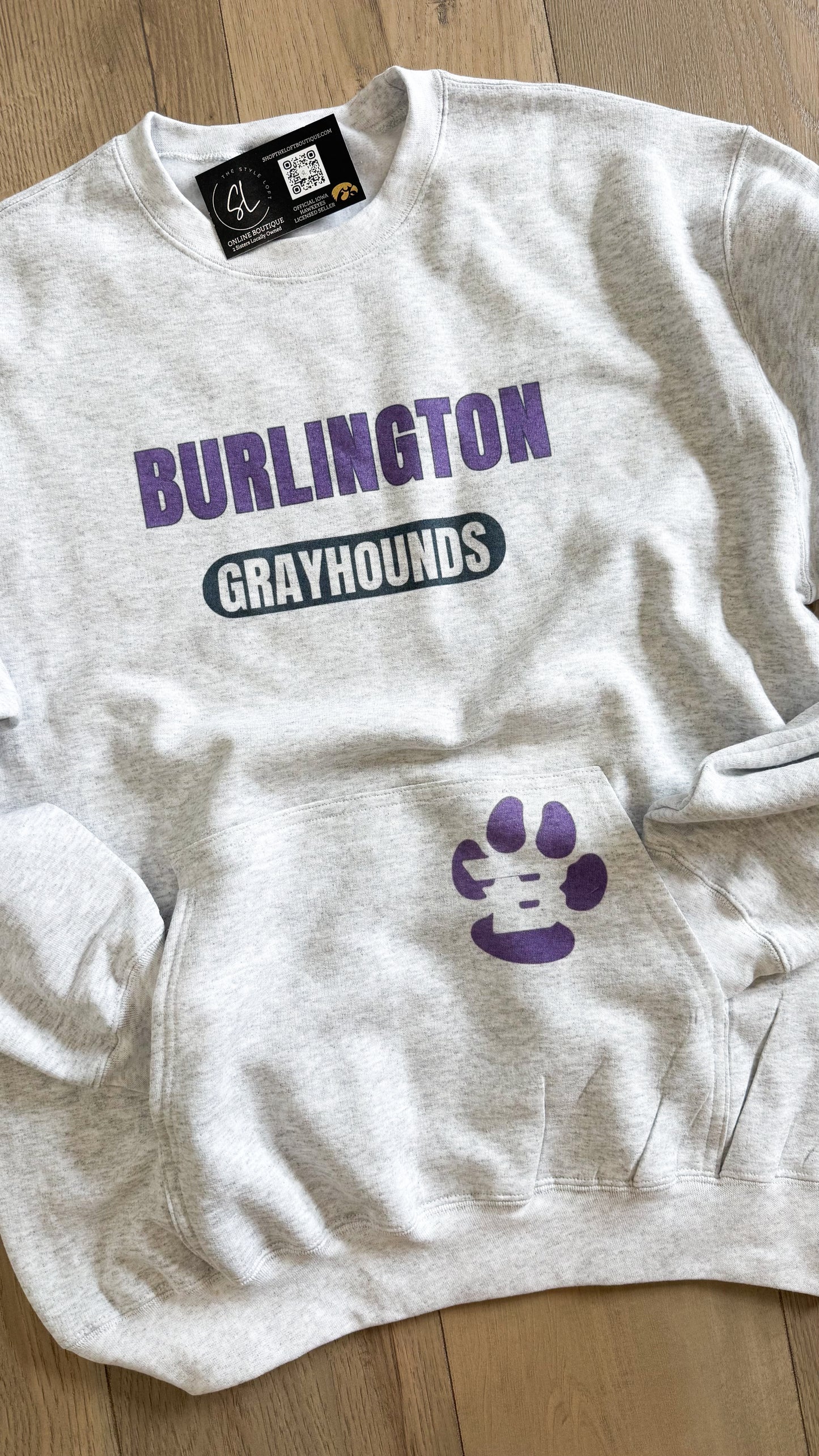 Burlington Pocket Crew Logo