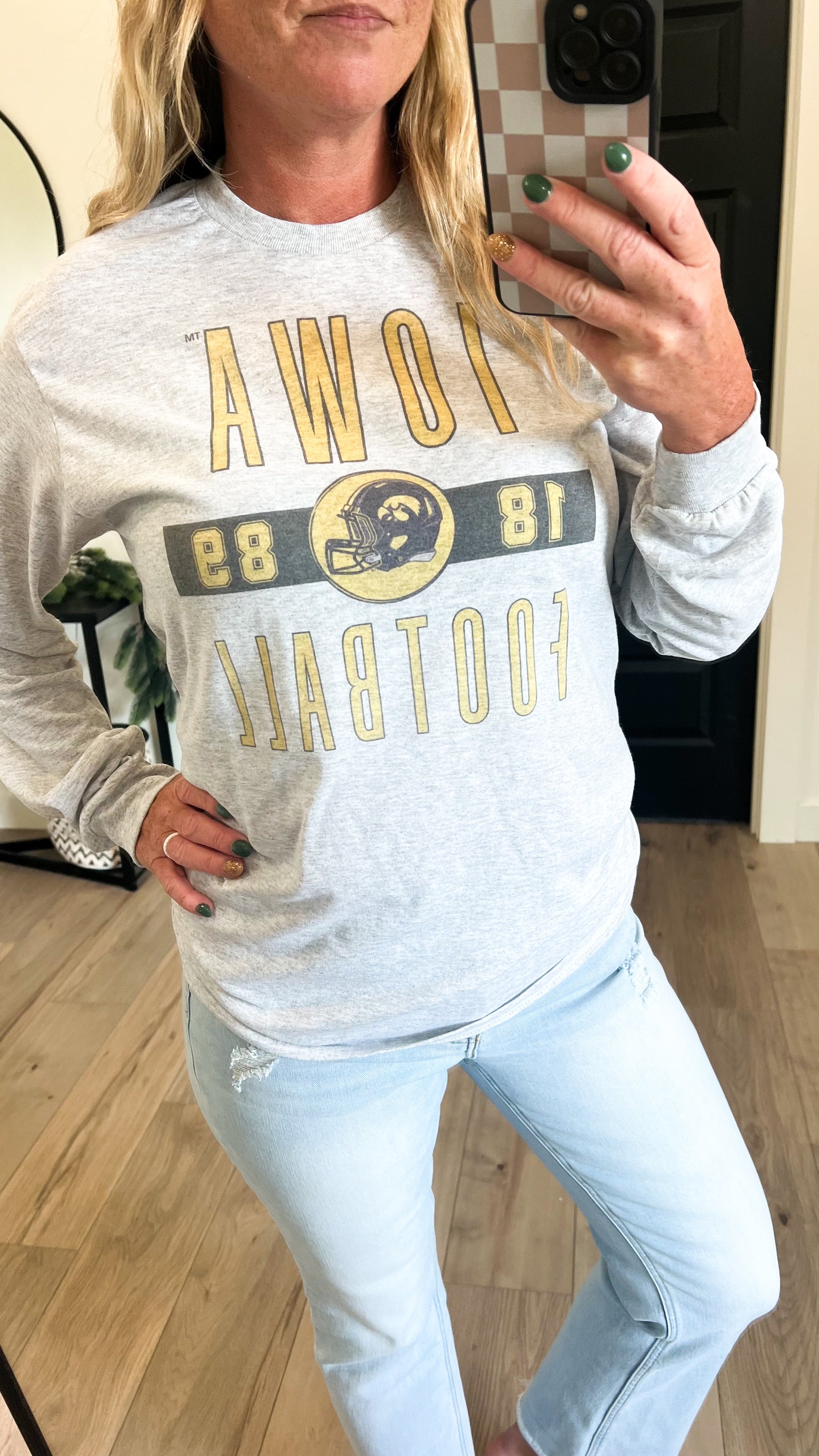 Iowa Football Long Sleeve