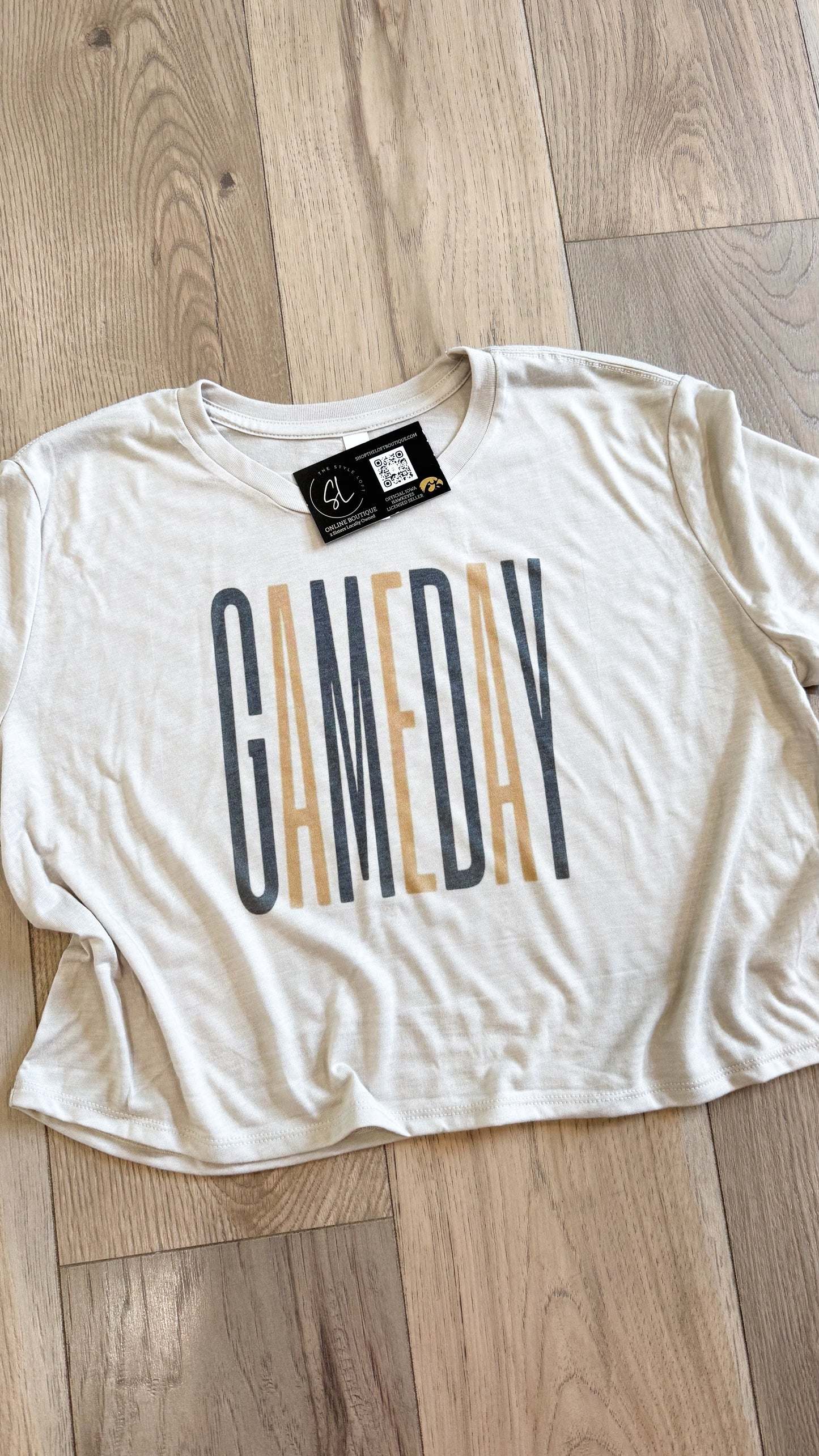 Game Day Crop Tee