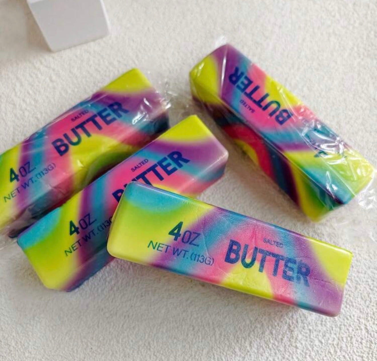 Tie Dye Butter Squishy