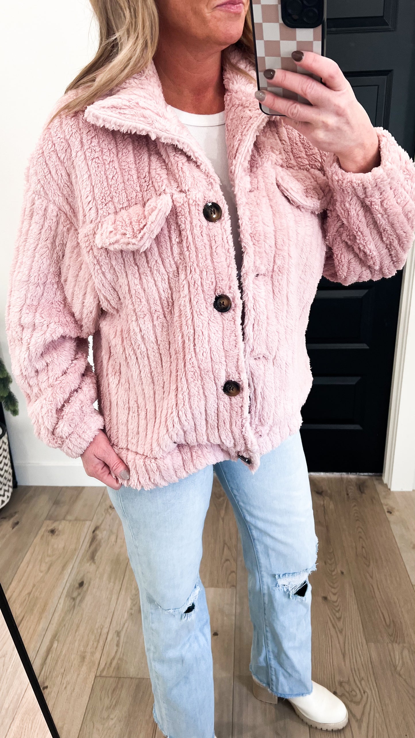 Sherpa Quilted Jacket