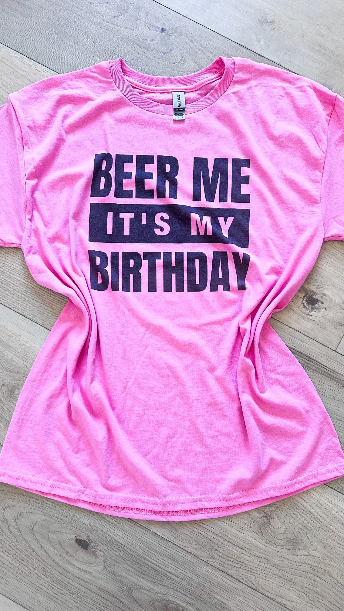 Beer Me Its My Birthday Graphic