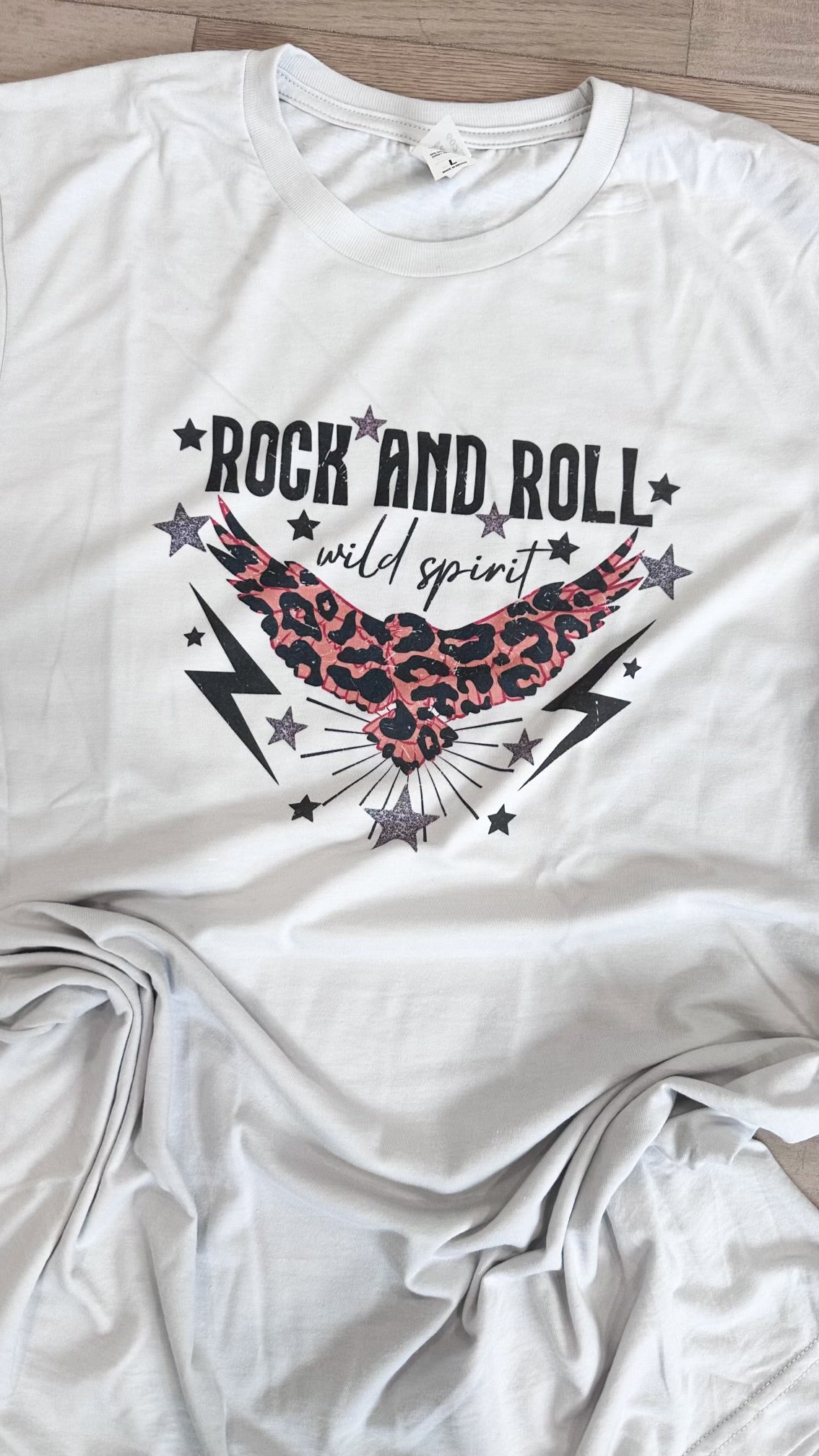Rock and Roll Leopard Graphic