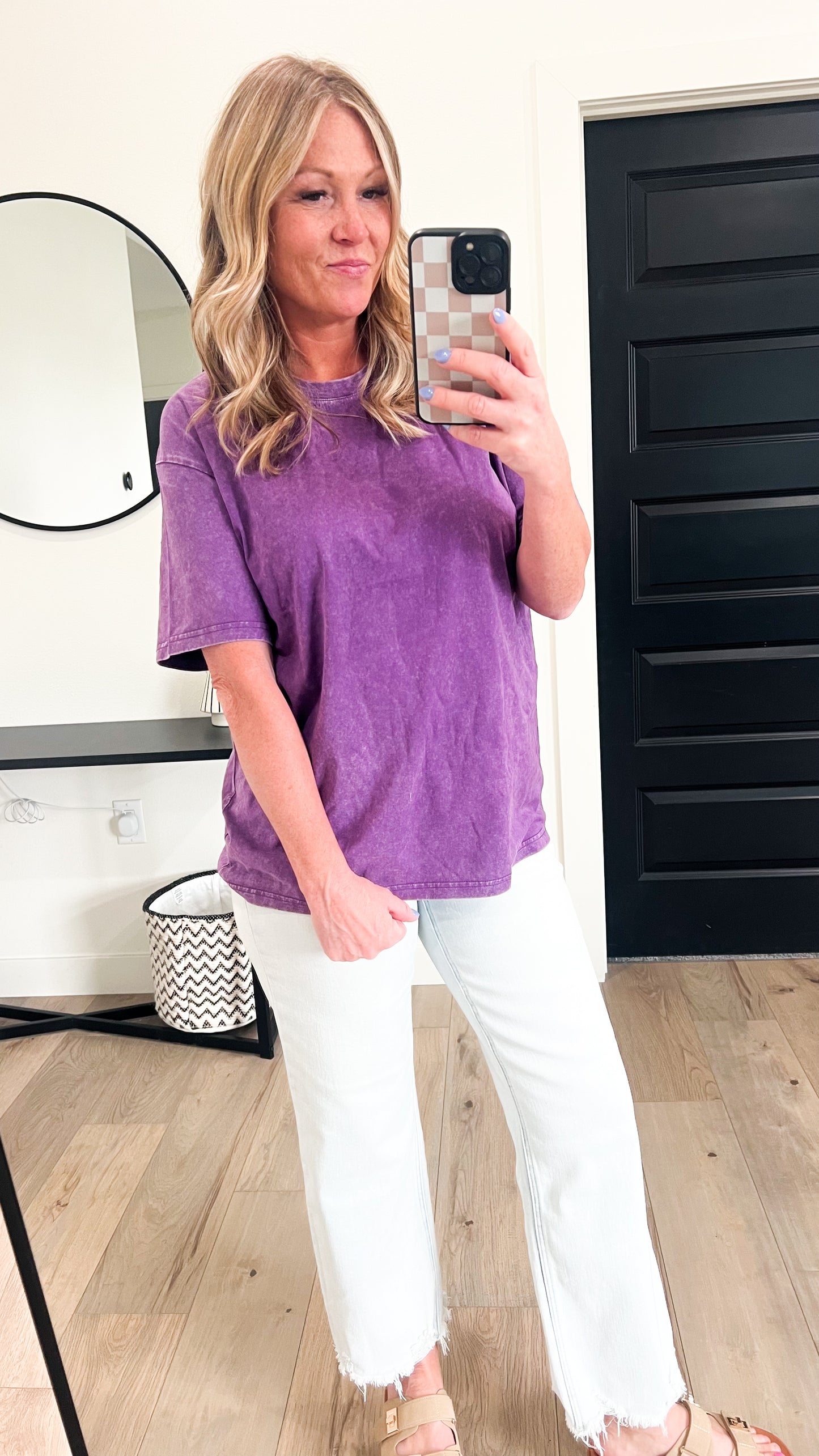 Washed Cotton Tee