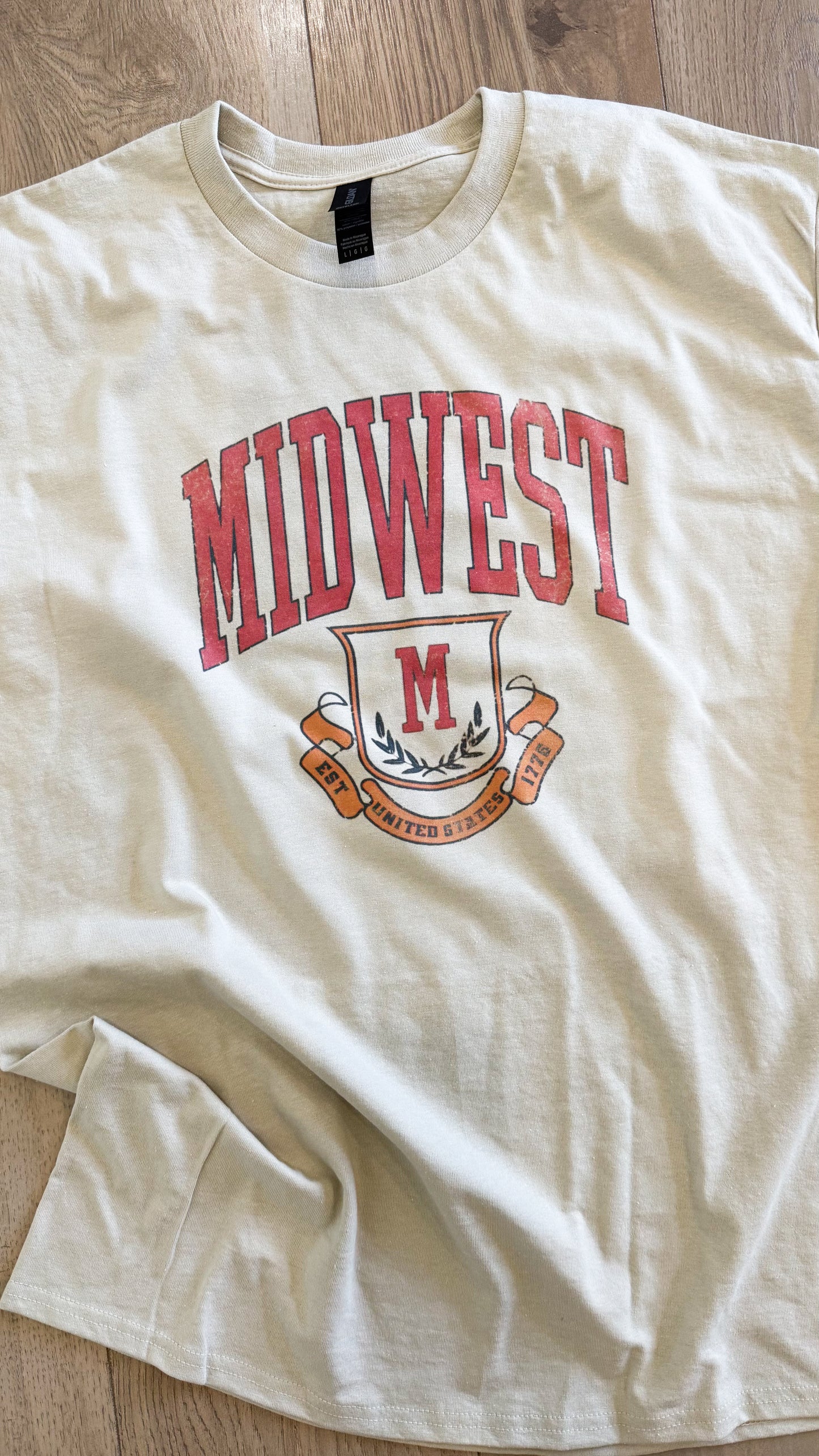 Vintage Midwest Tee/Crew