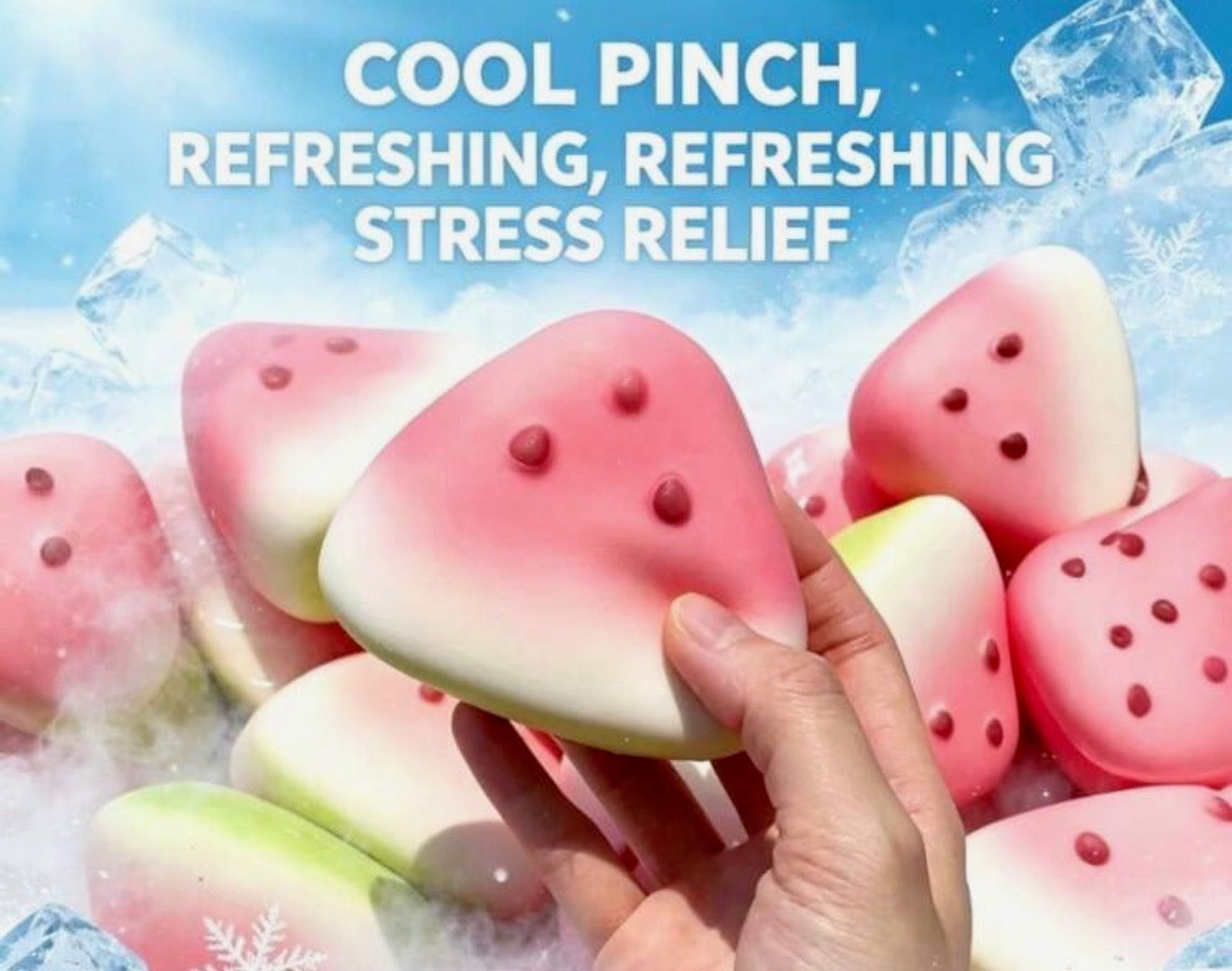 Watermelon Rubber Squishy