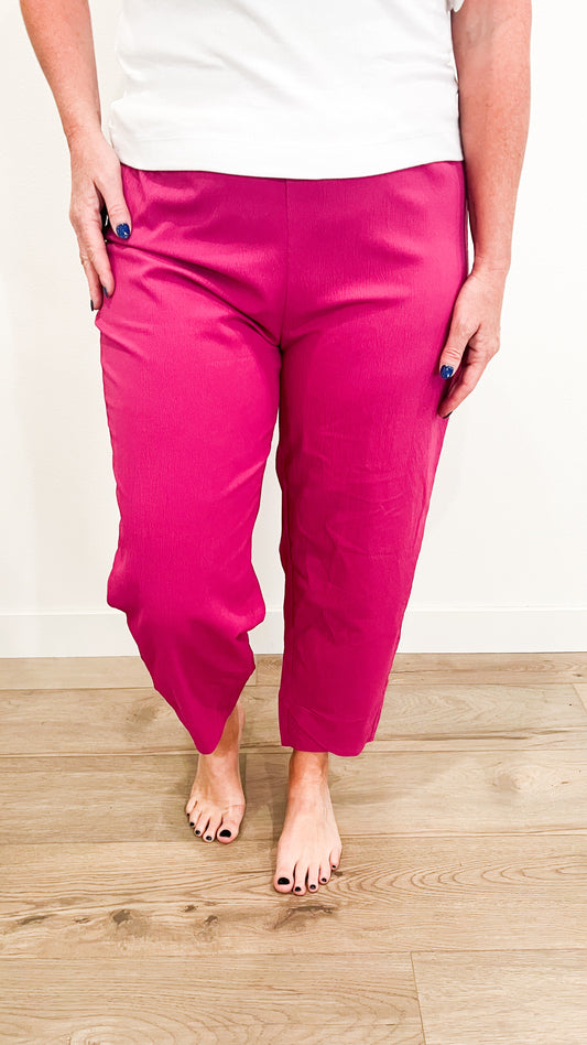 Textured Pink Pants