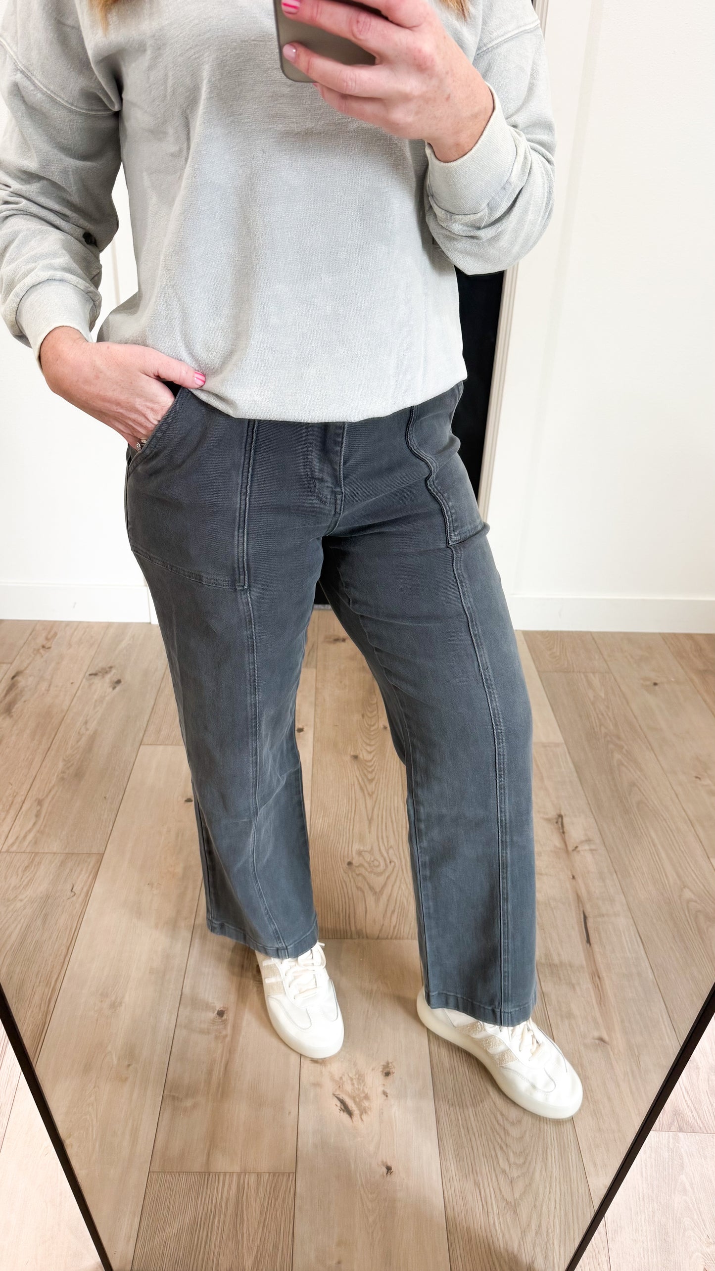 Zenana Utility Pocket Pant