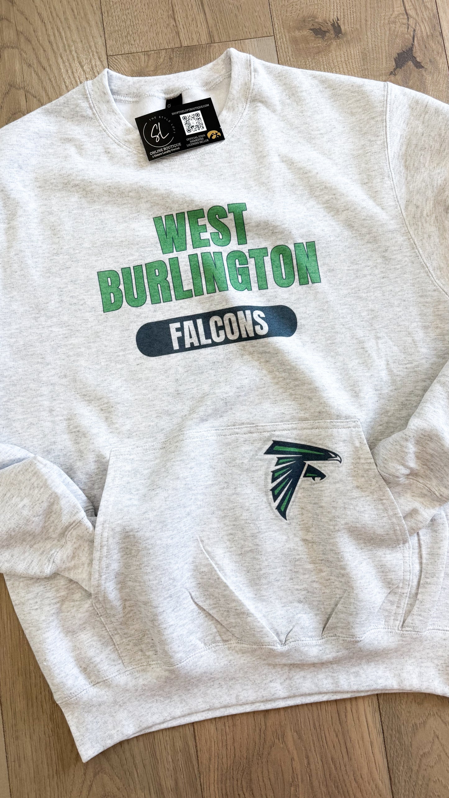 West Burlington Pocket Crew Logo