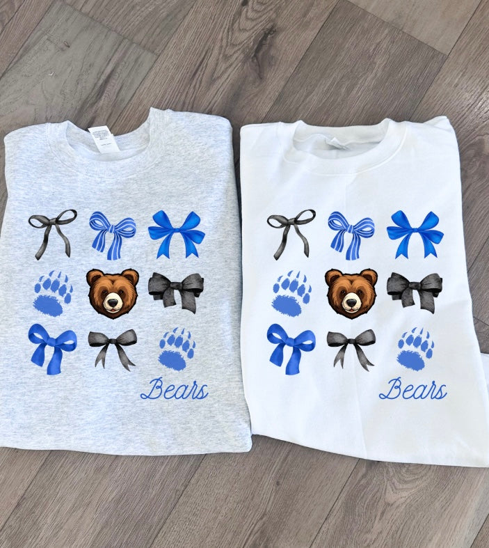 YOUTH Trendy Bow Danville Bears Graphic