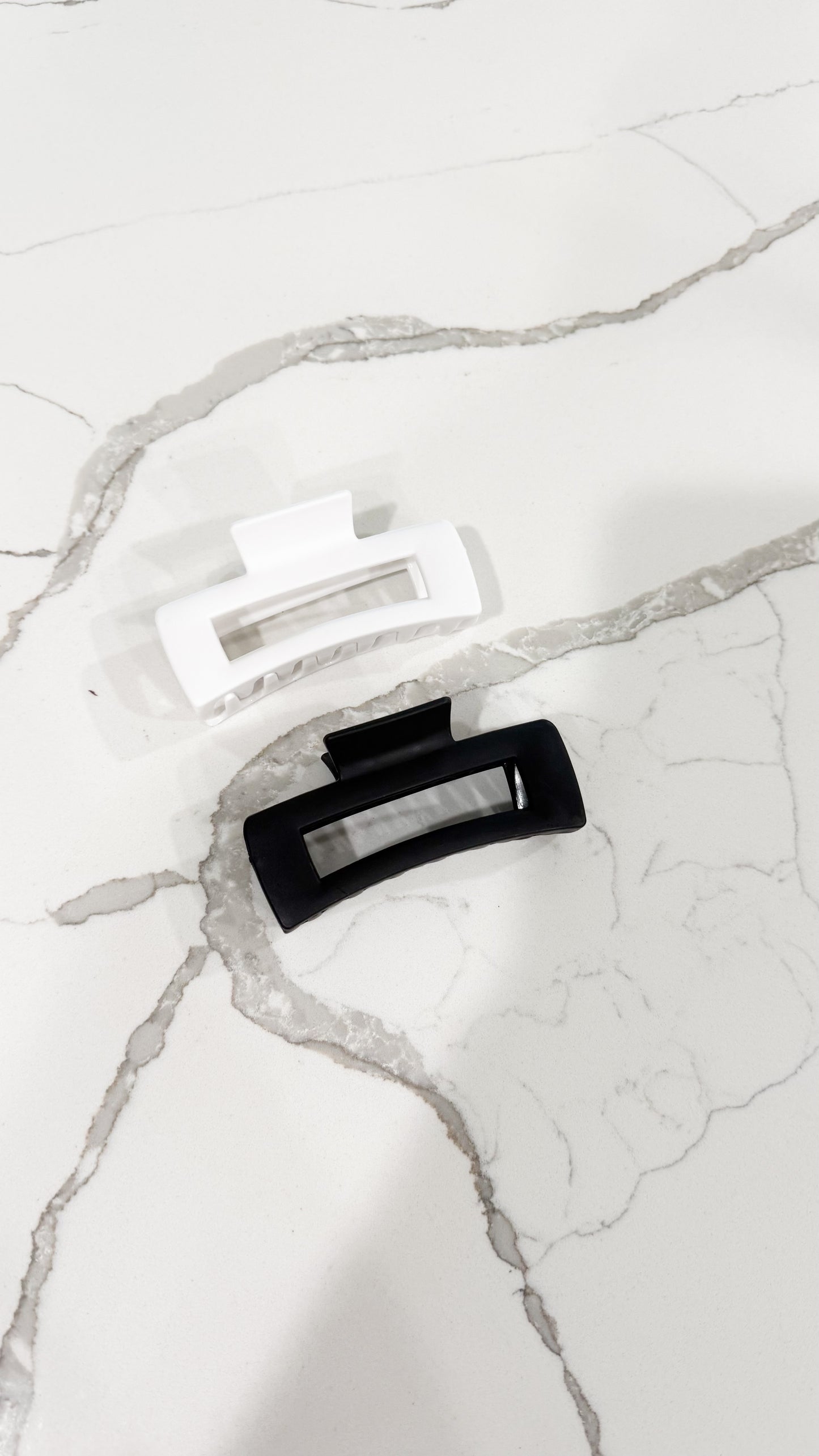 2 Piece Silicone Hair Clips