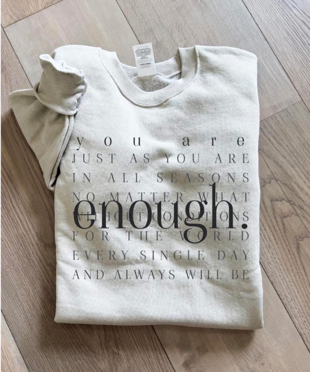 “Enough” Tee/Crew
