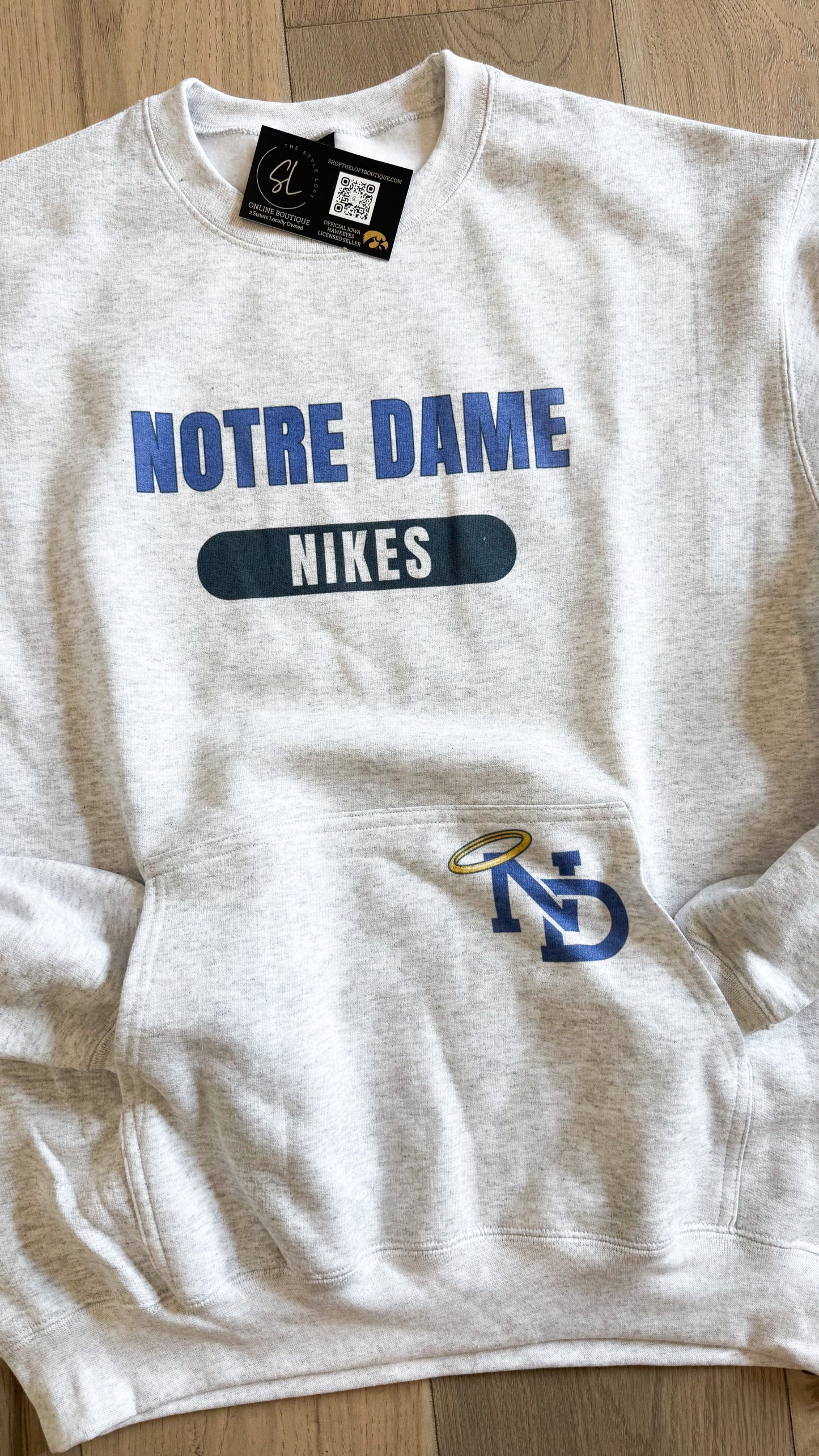 Notre Dame Pocket Crew Logo