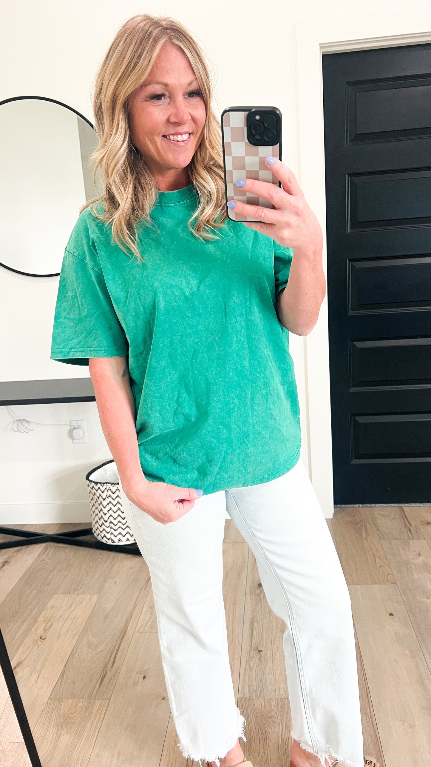 Washed Cotton Tee