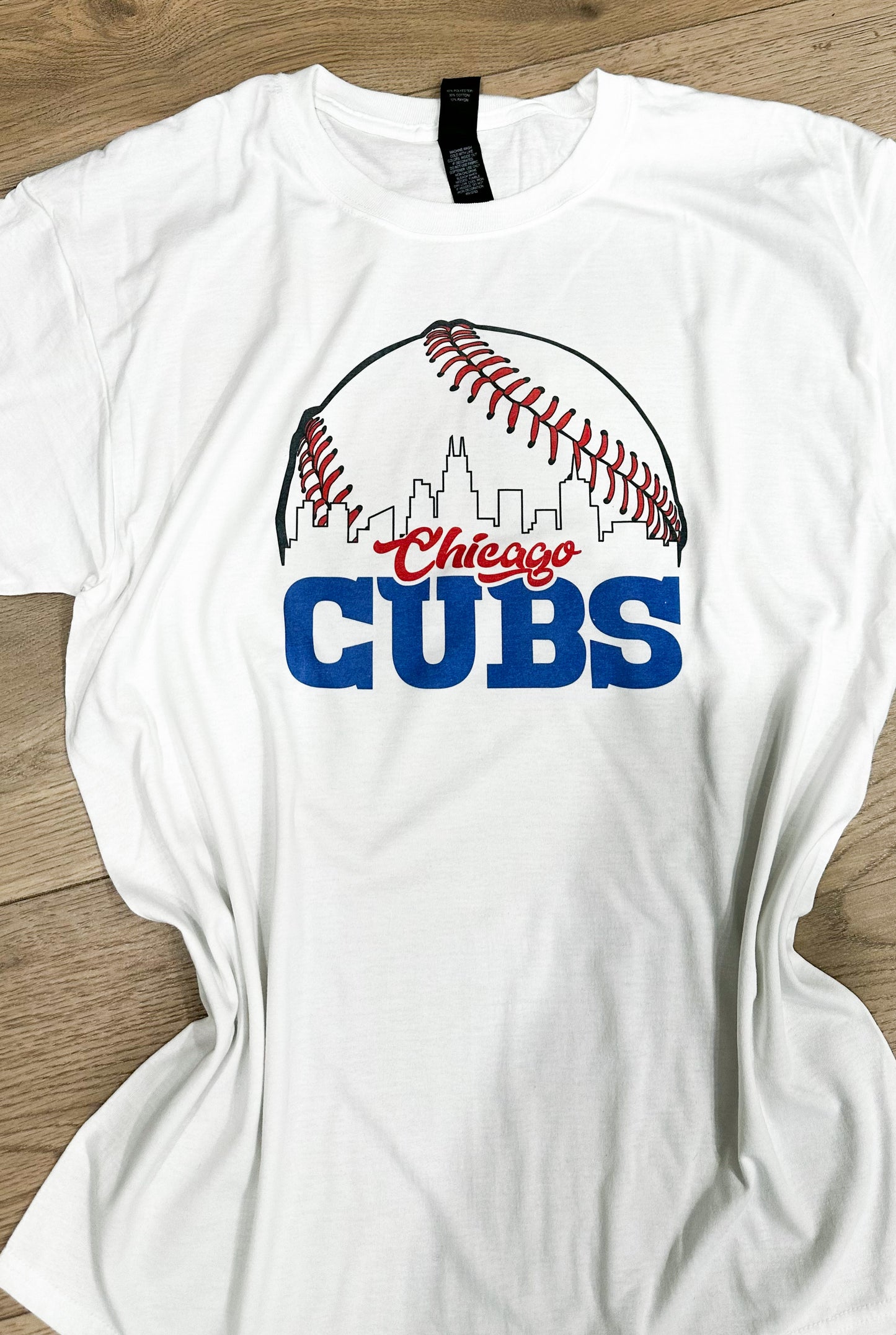 Chicago Cubs Baseball Graphic