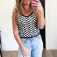 Checkered Layering Cami