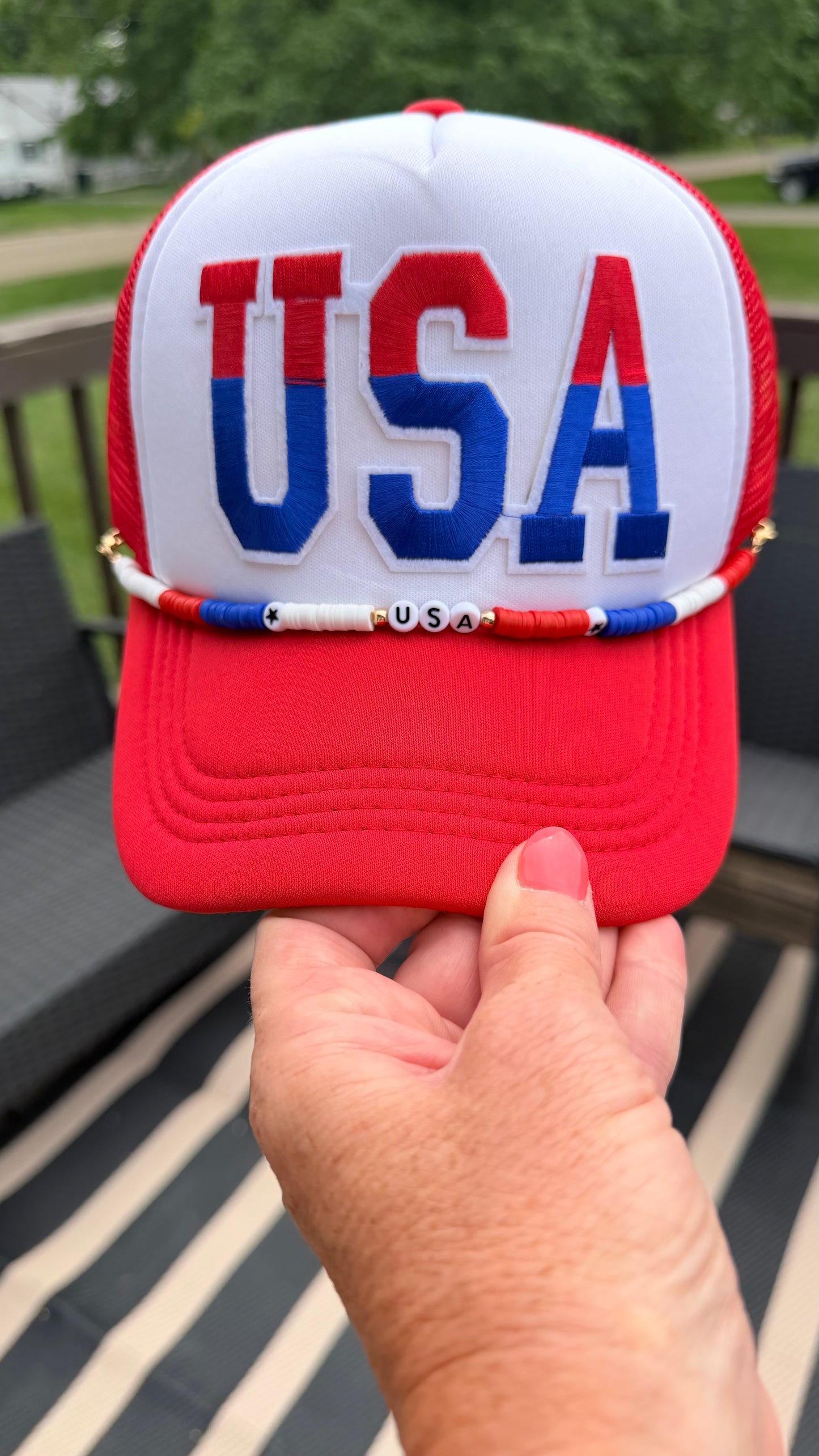 4th Trendy USA 🇺🇸 Trucker Hat