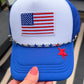 4th Trendy Flag Trucker Hat