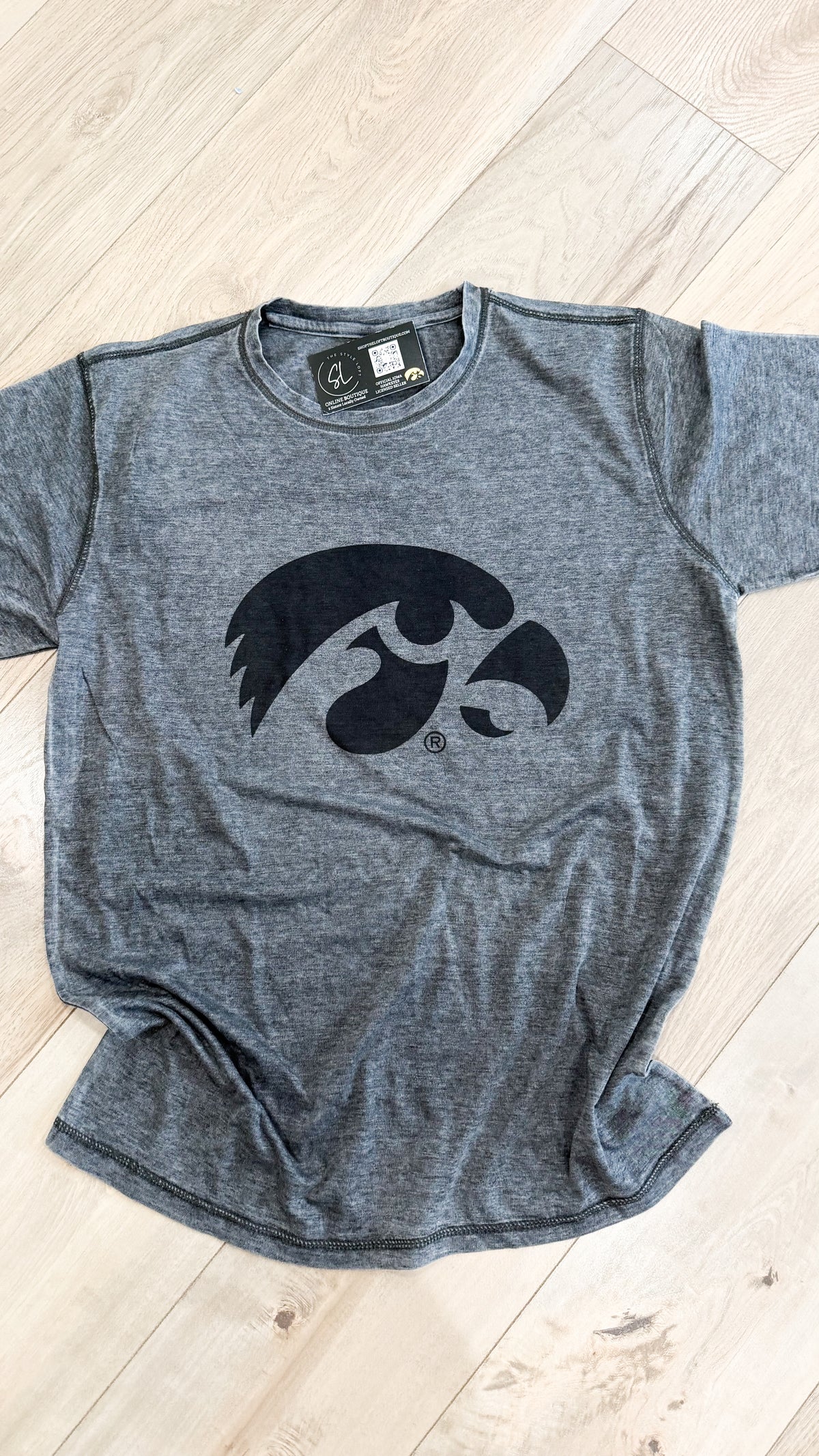 Burnout Iowa Hawk Graphic