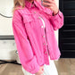 Raw Edge Spring Pink Jacket