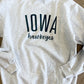Hand Cut Front/Back Iowa Hawkeyes Cardigan