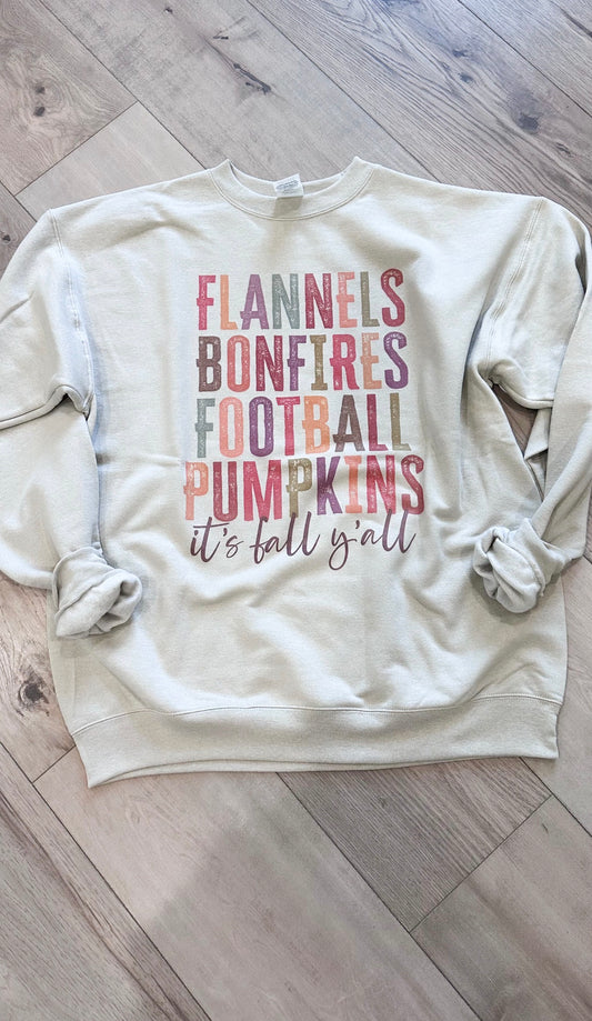 Colorful It’s Fall Yall Crew