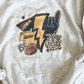 YOUTH Retro Trendy Bolt Crew