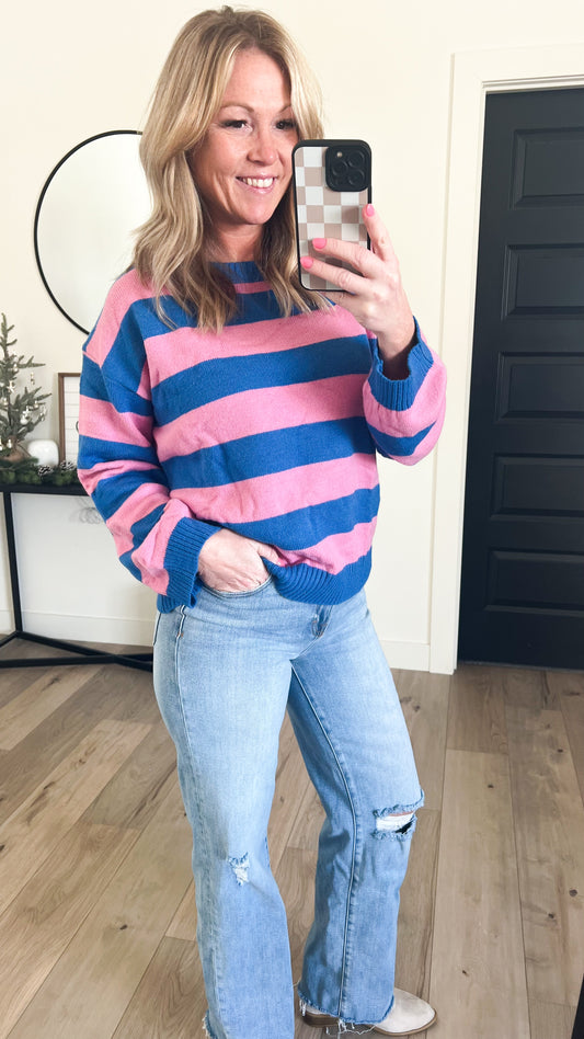 Fun Striped Sweater