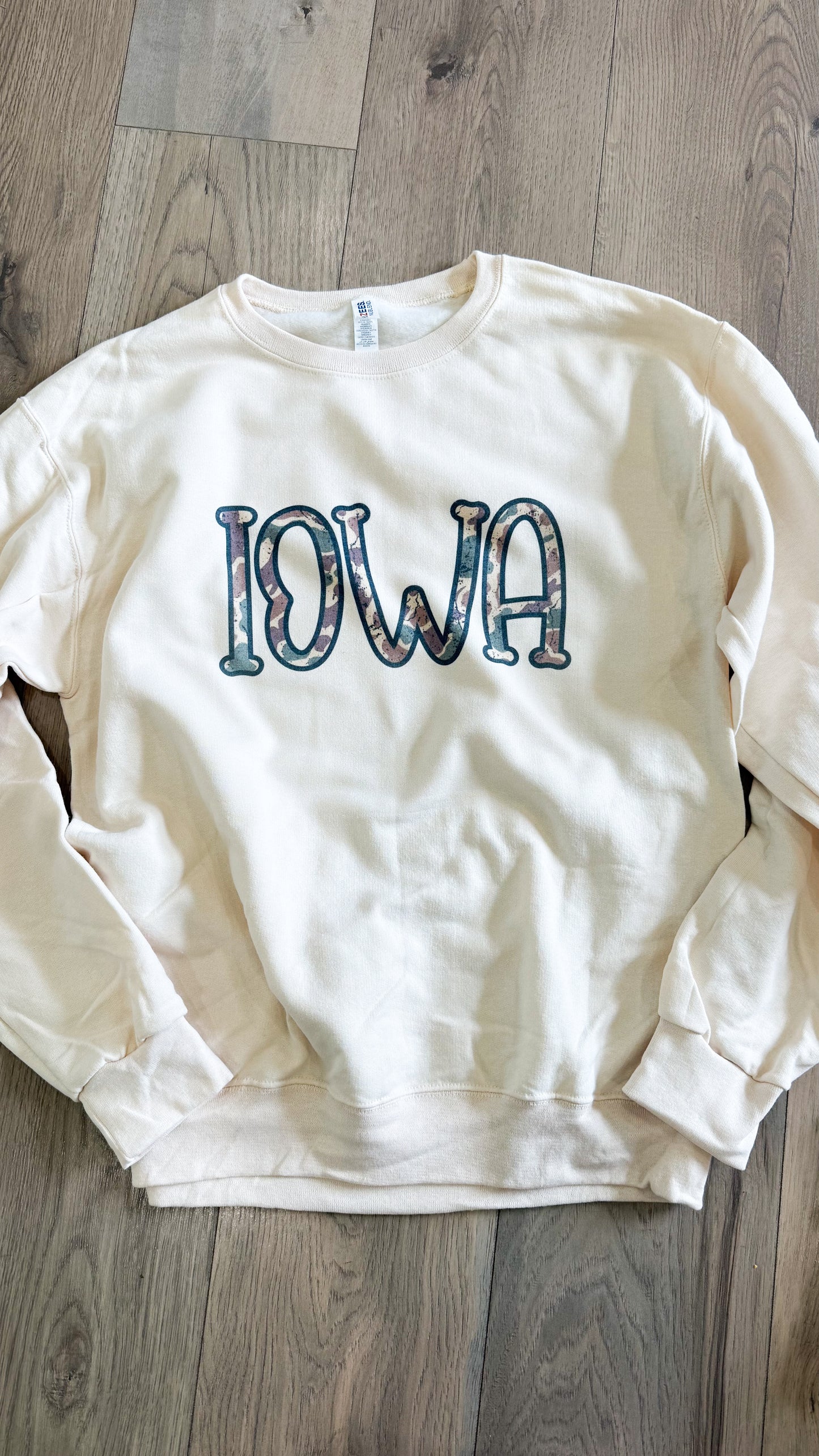 Camo Iowa Graphic