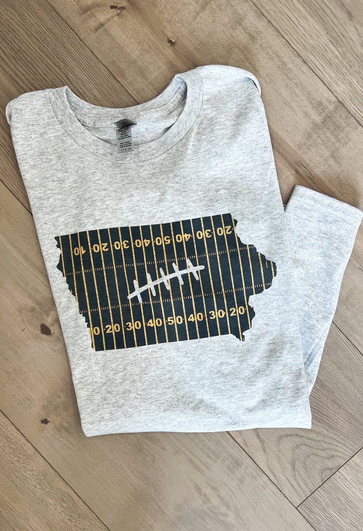 State of Iowa Football Long Sleeve