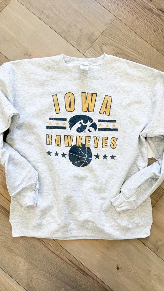 Iowa Hawkeyes Basketball Star Crew
