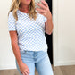 Checkered Short Sleeve