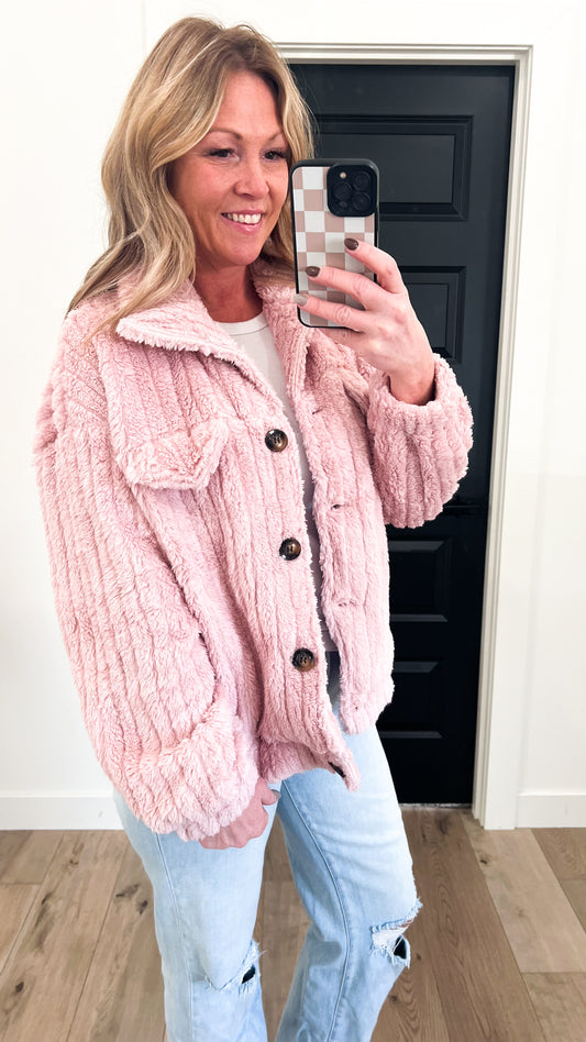 Sherpa Quilted Jacket