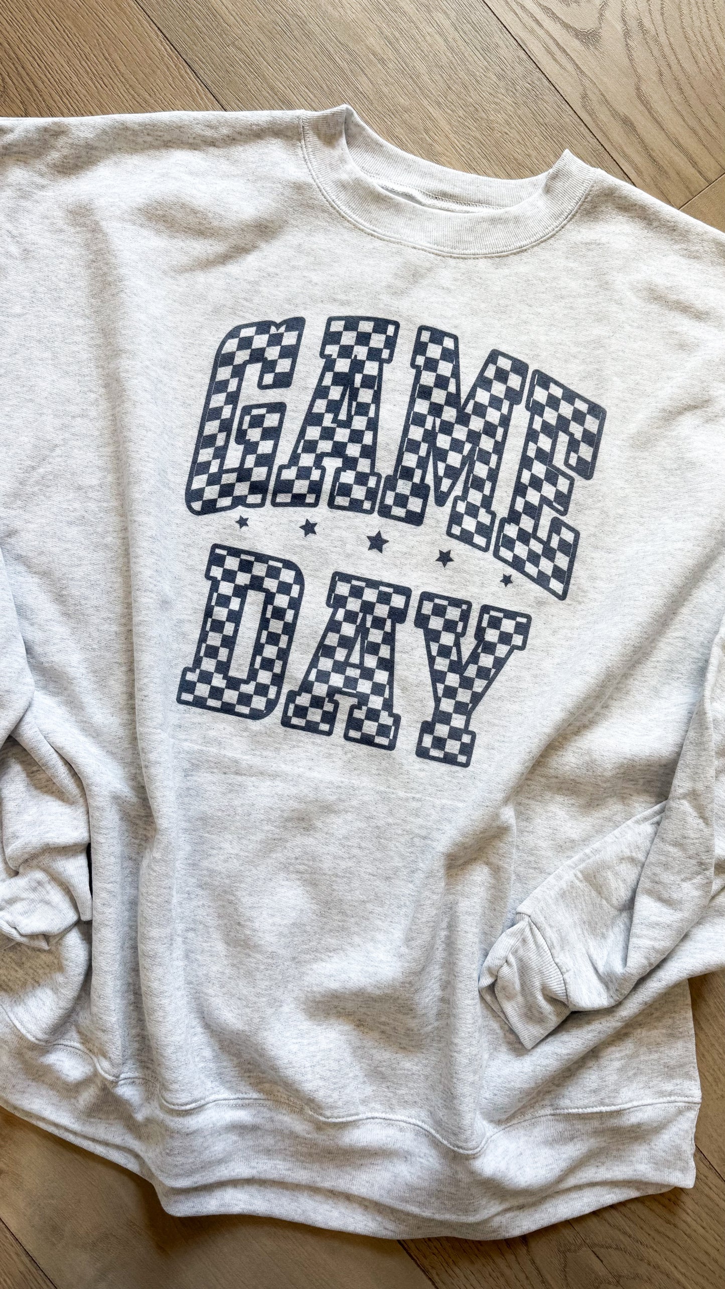 Checkered Game Day Graphic