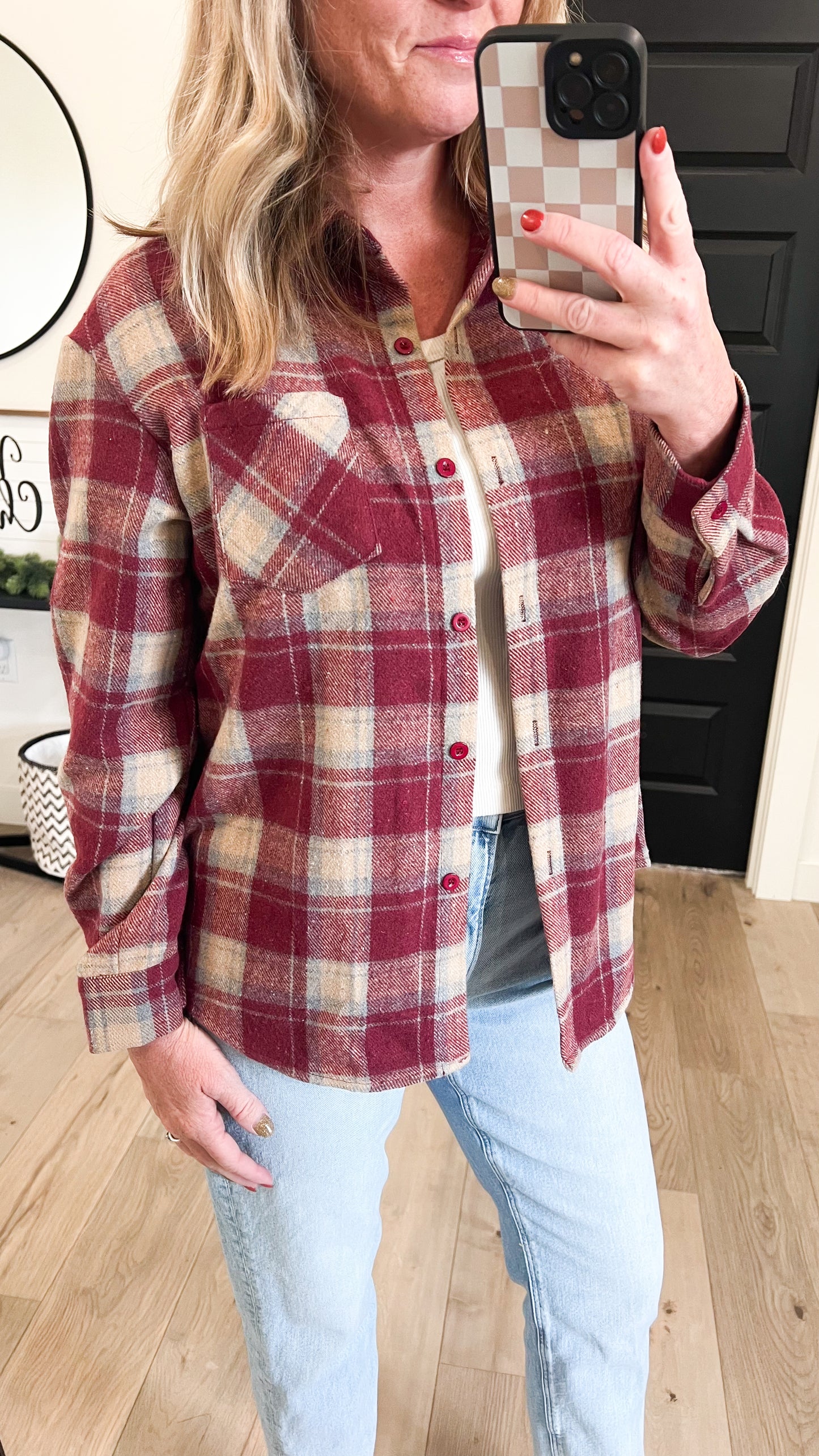 Plaid Button Down Flannel