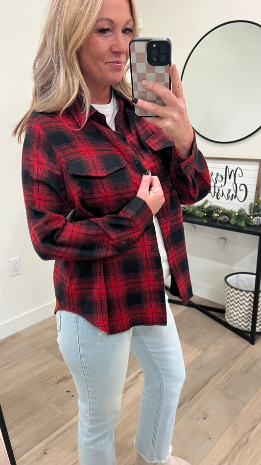 Red/Black Flannel