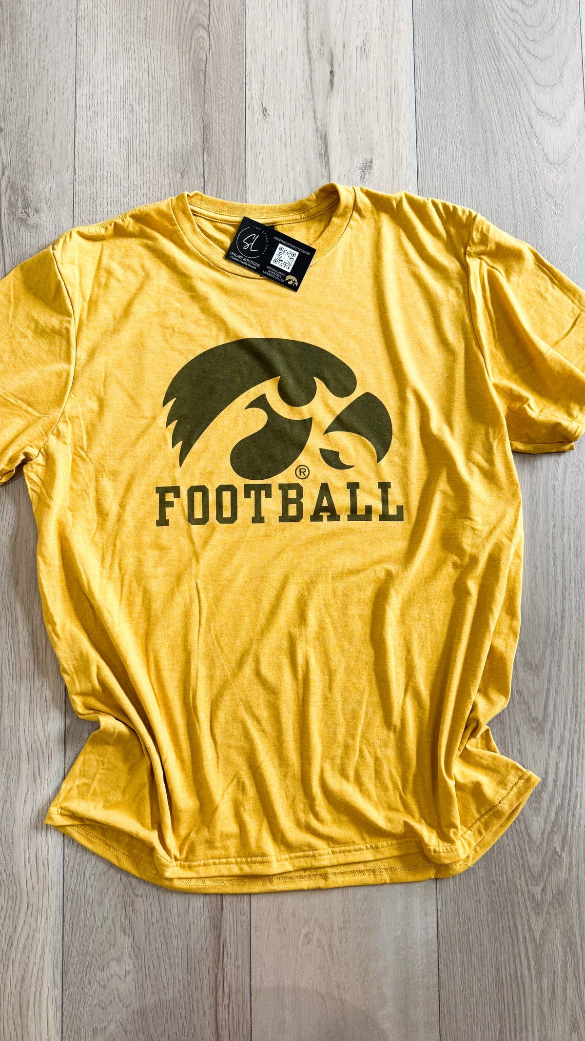 Iowa Football Graphic
