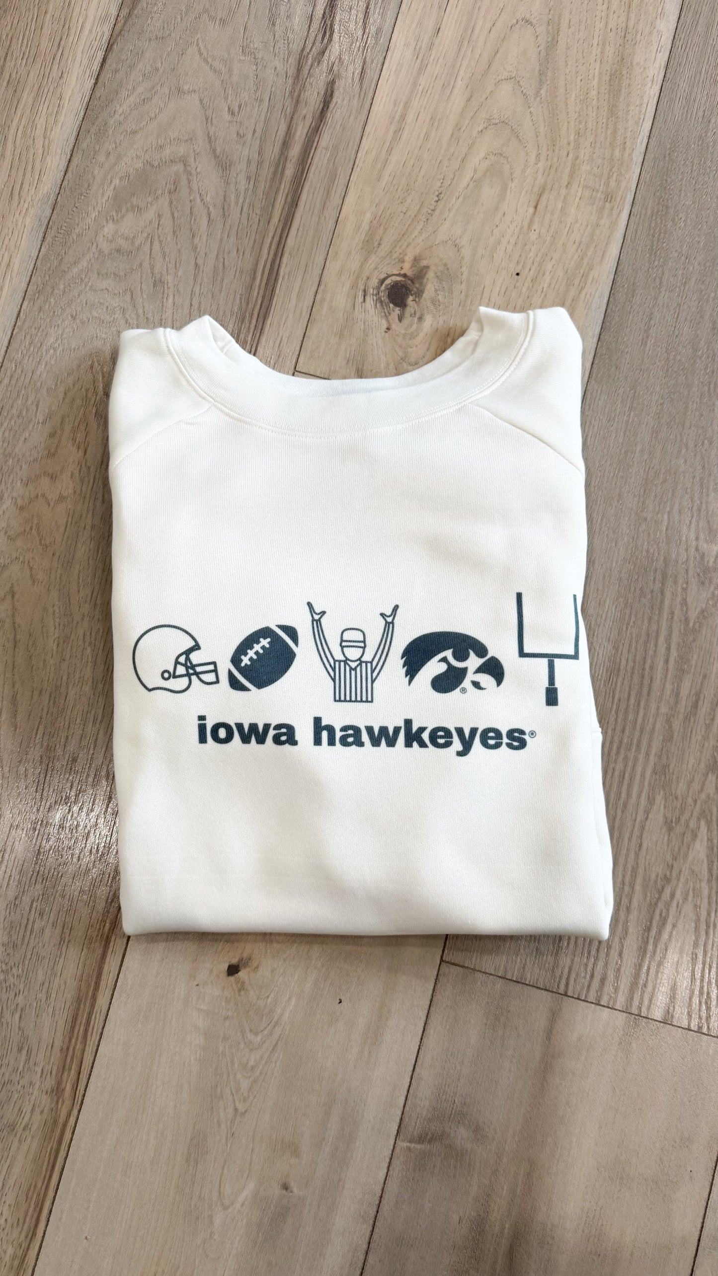 Iowa Football Crop Pullover