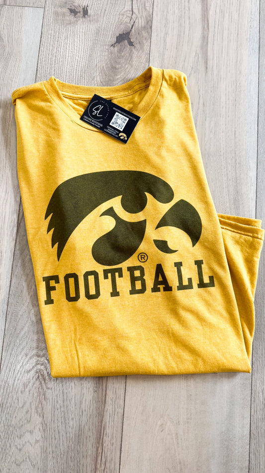Iowa Football Graphic