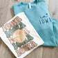Neutral Iowa Smiley Tee/Crew