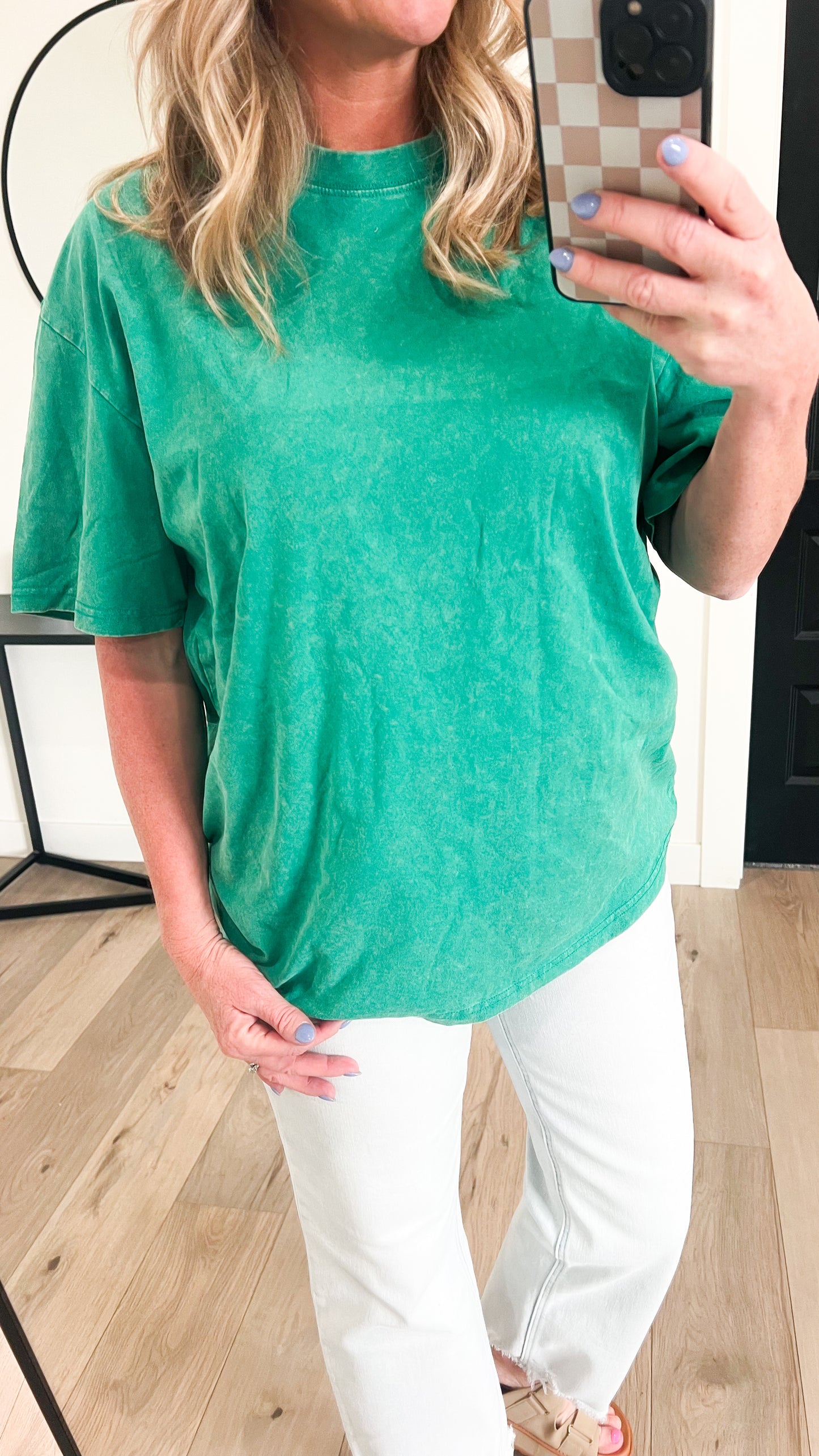 Washed Cotton Tee