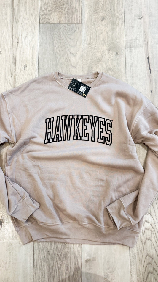 PUFF Hawkeyes Pullover