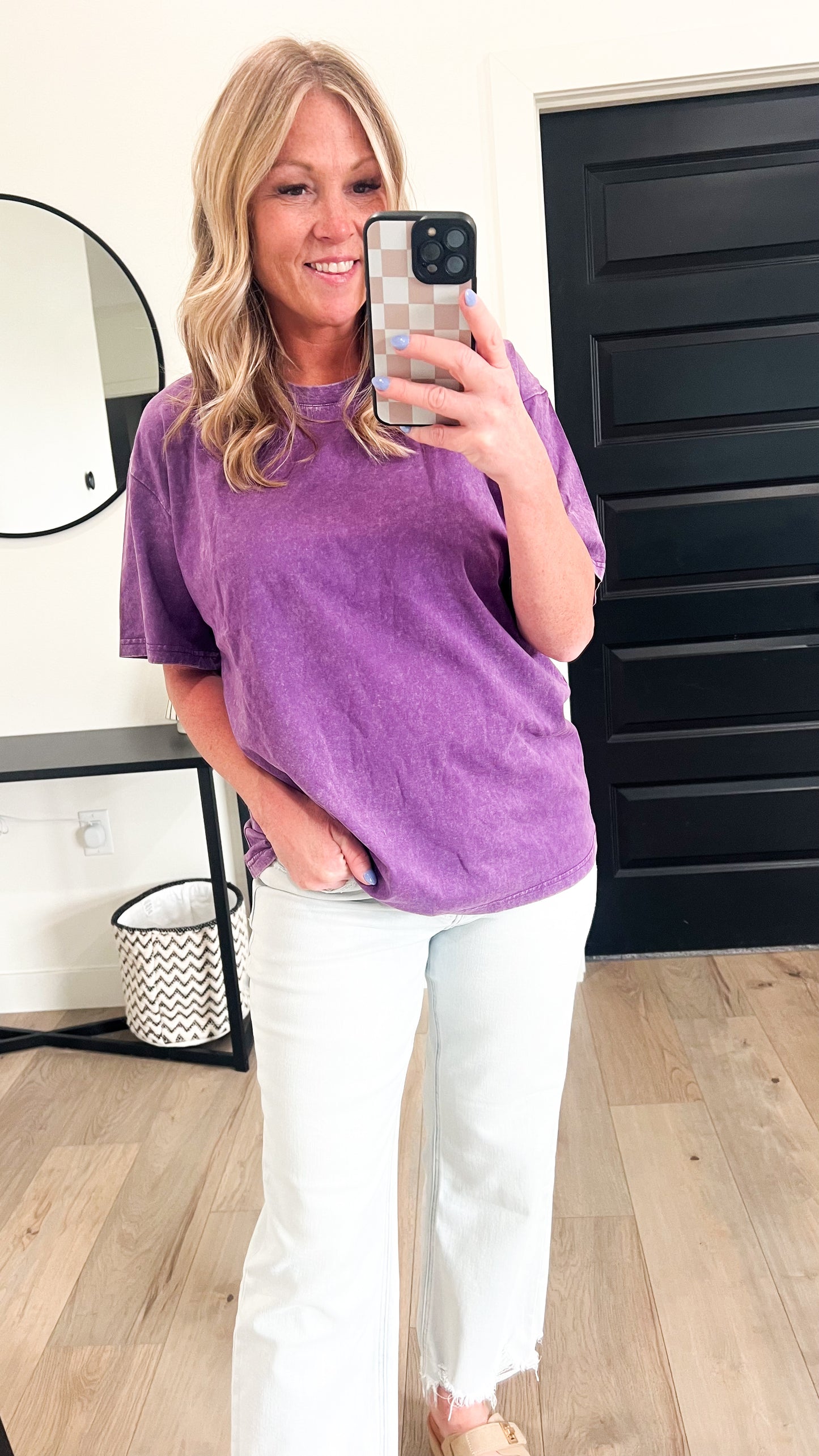 Washed Cotton Tee