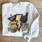 YOUTH Retro Trendy Bolt Crew