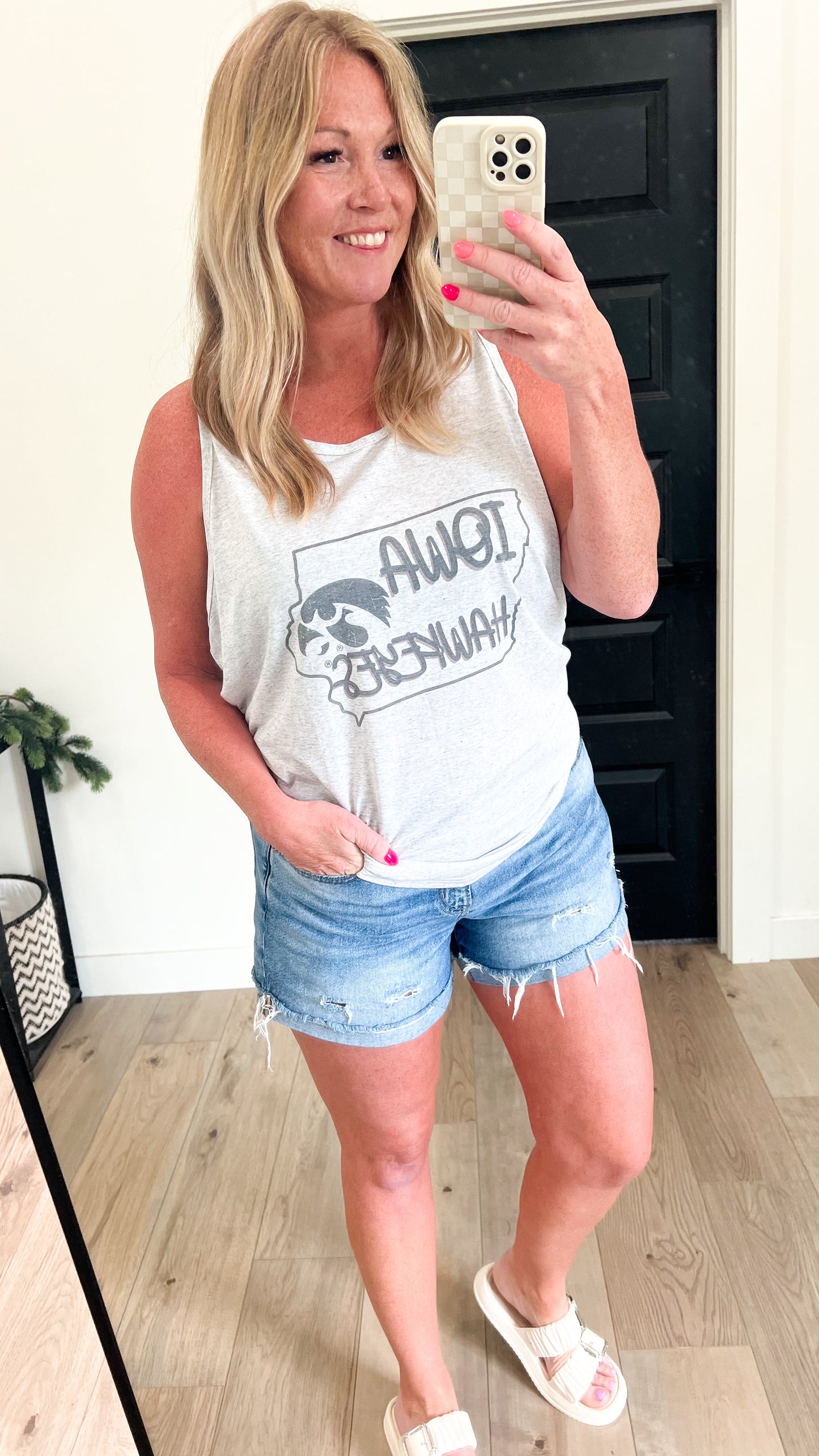 State of Iowa Hawkeyes Graphic Tank