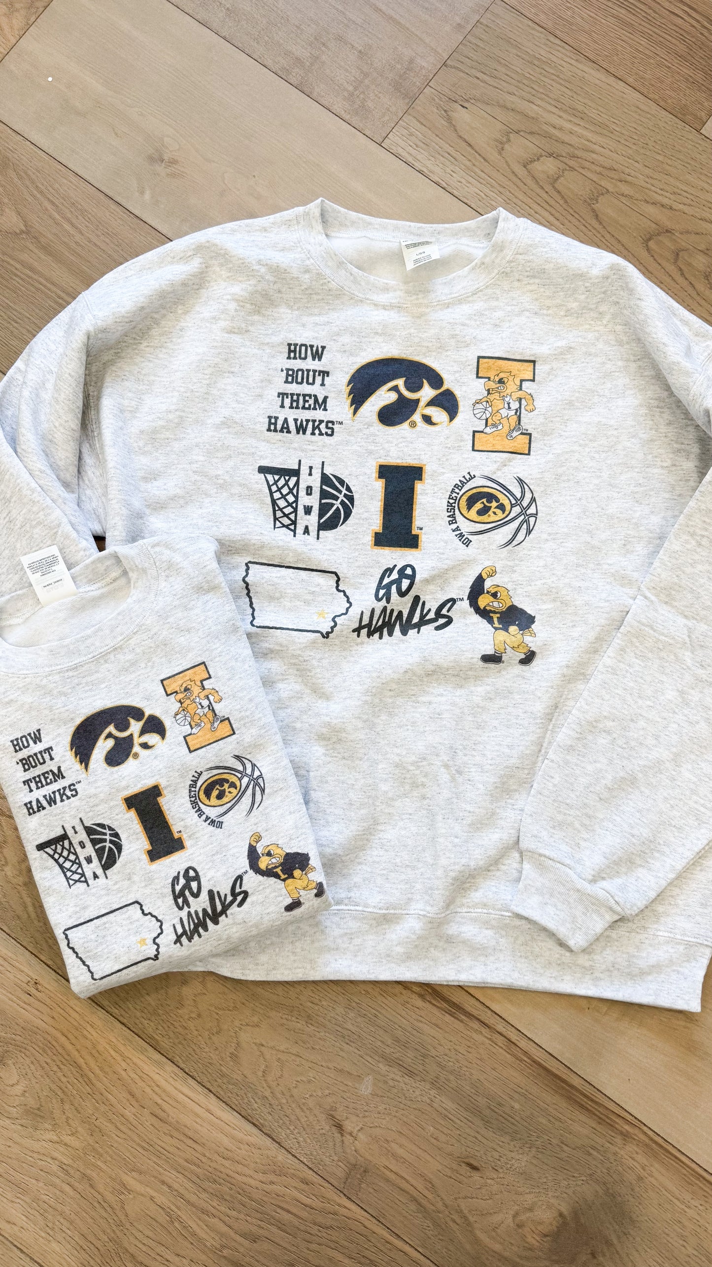 YOUTH Basketball Trendy Iowa Graphic